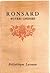 Oeuvres choisies by RONSARD