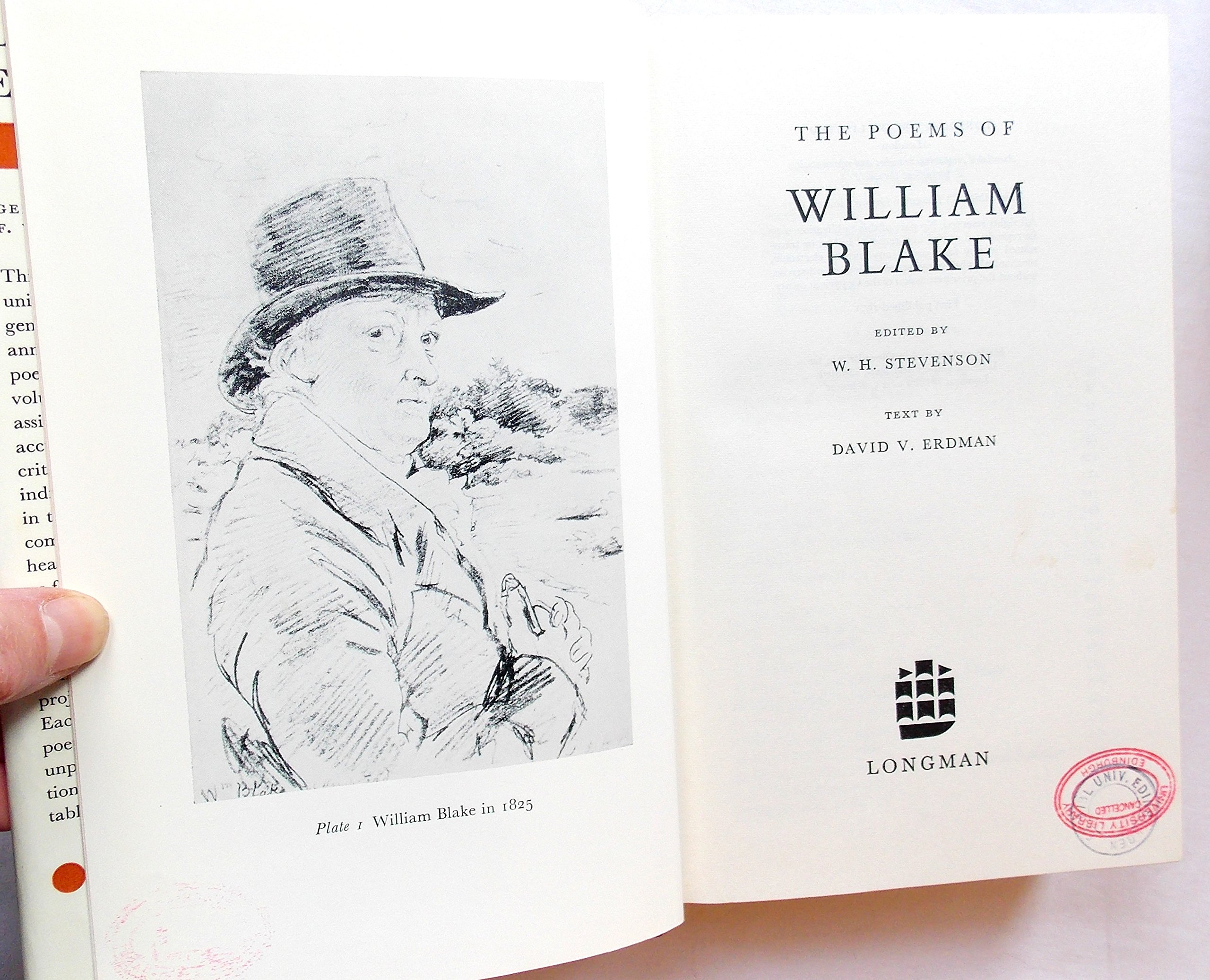 The poems of William Blake;