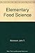 Elementary Food Science by Louis J. Ronsivalli (1991-11-15)