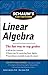 Schaums Easy Outline of Linear Algebra Revised (Schaum's Easy Outlines) by Seymour Lipschutz (2011-10-03)