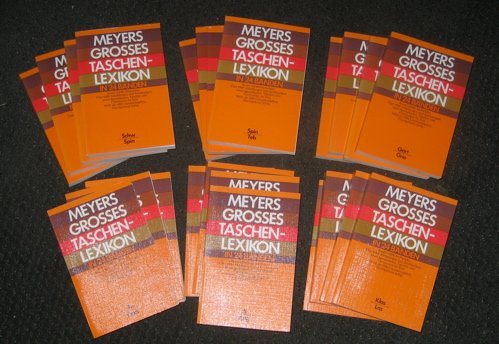 Meyers grosses Taschenlexikon: in 24 Banden (Hardcover)