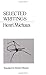 Selected Writings by Michaux, H (1990) Paperback
