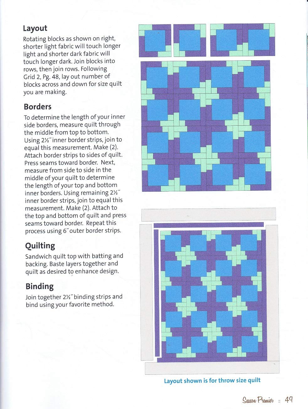 Season Premier: Fat Quarter Quilts Designed By Kari Nichols - Season 2 by Kari Nichols (2014-08-02)