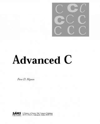 Advanced C/Book and Disk (Paperback)