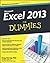 Excel 2013 For Dummies (For Dummies (Computer/Tech)) by Harvey, Greg (2013)