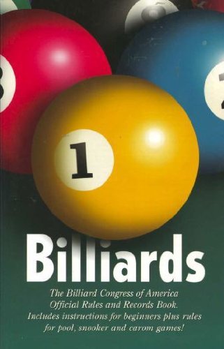 Billiards: the official rules & records book, 1996 (Paperback)