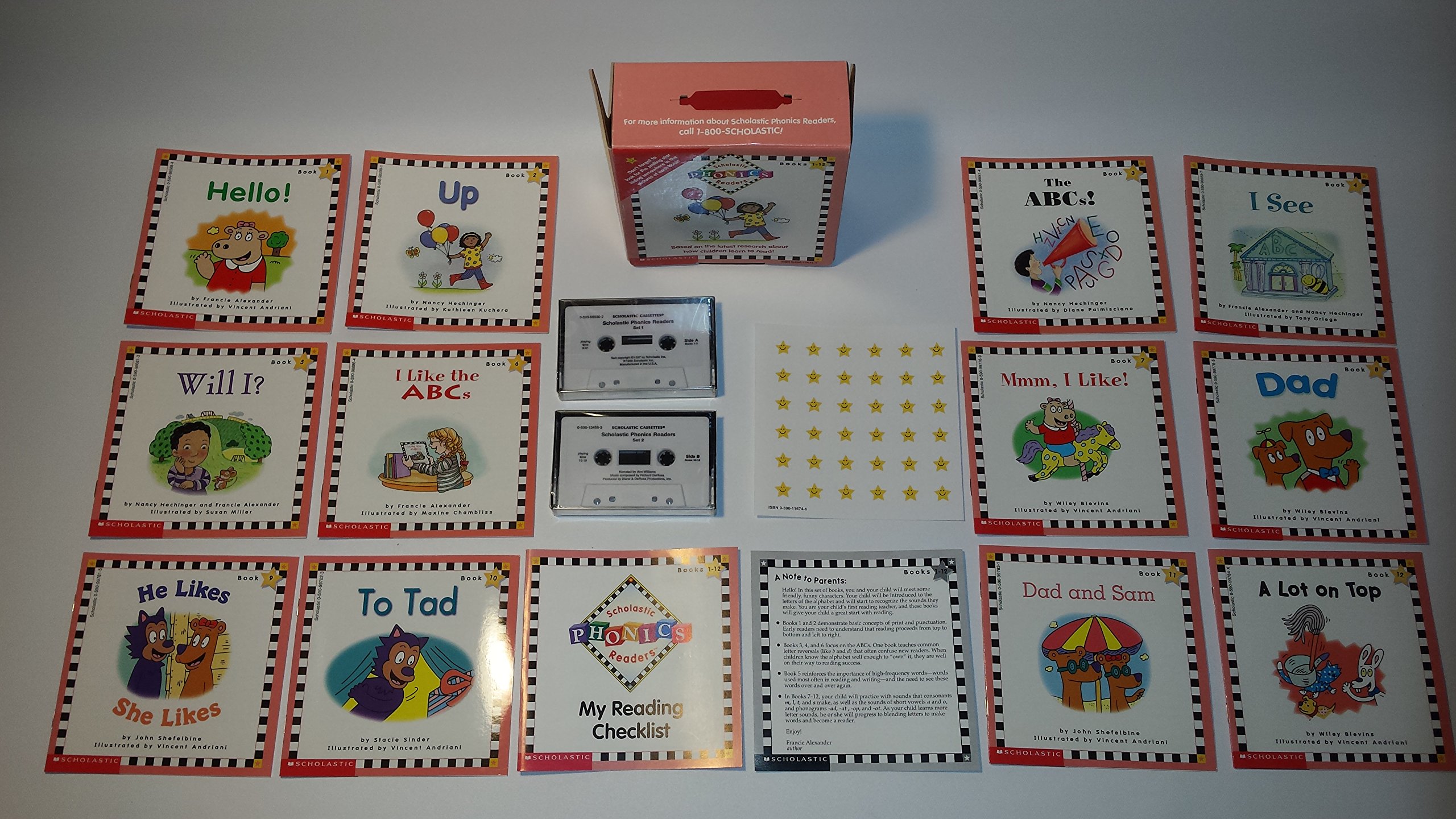 Scholastic Phonics Readers Set # 1/ Books 1-12 with Audio Cassette (Scholastic Phonics Readers Set # (Paperback)