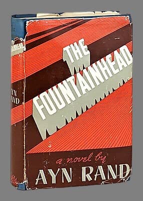 The Fountainhead / Early Printing / Bobbs-Merrill, 1943 [Hardcover] Ayn Rand
