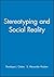 Stereotyping and Social Reality by Penelope J. Oakes (1994-01-31)