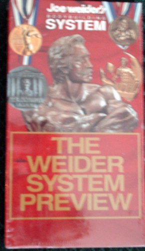 Joe Weider's Body Building System the Wider System Preview VHS (Unknown Binding)