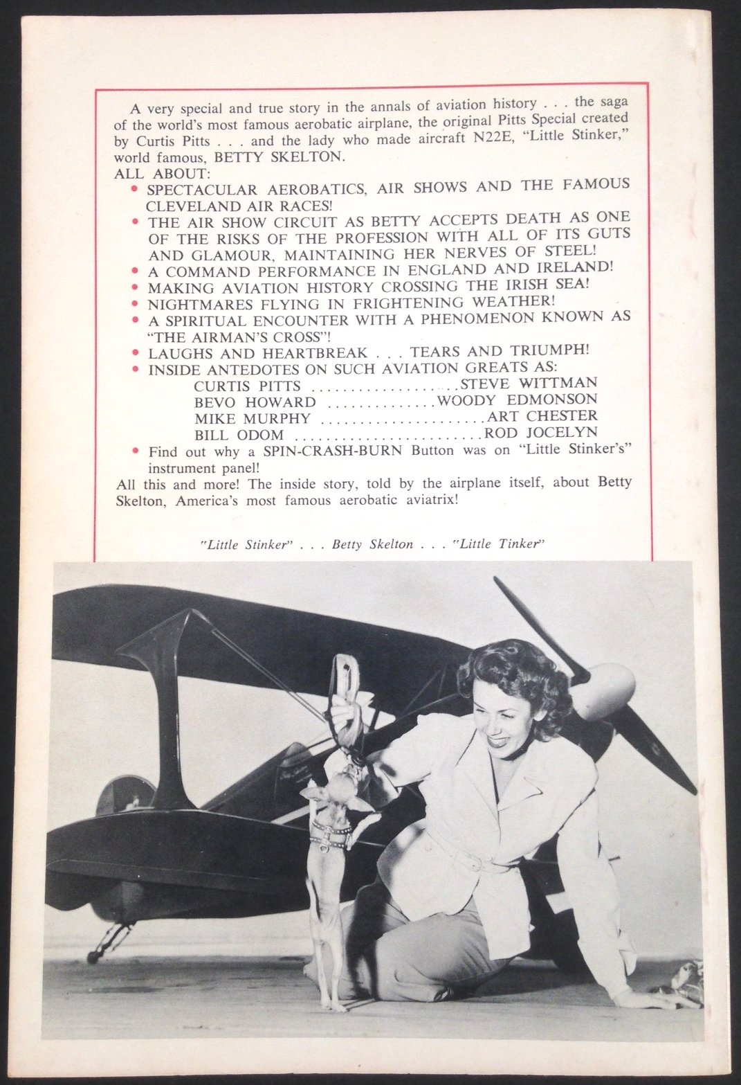 Betty Skelton's "Little Stinker" (Paperback)