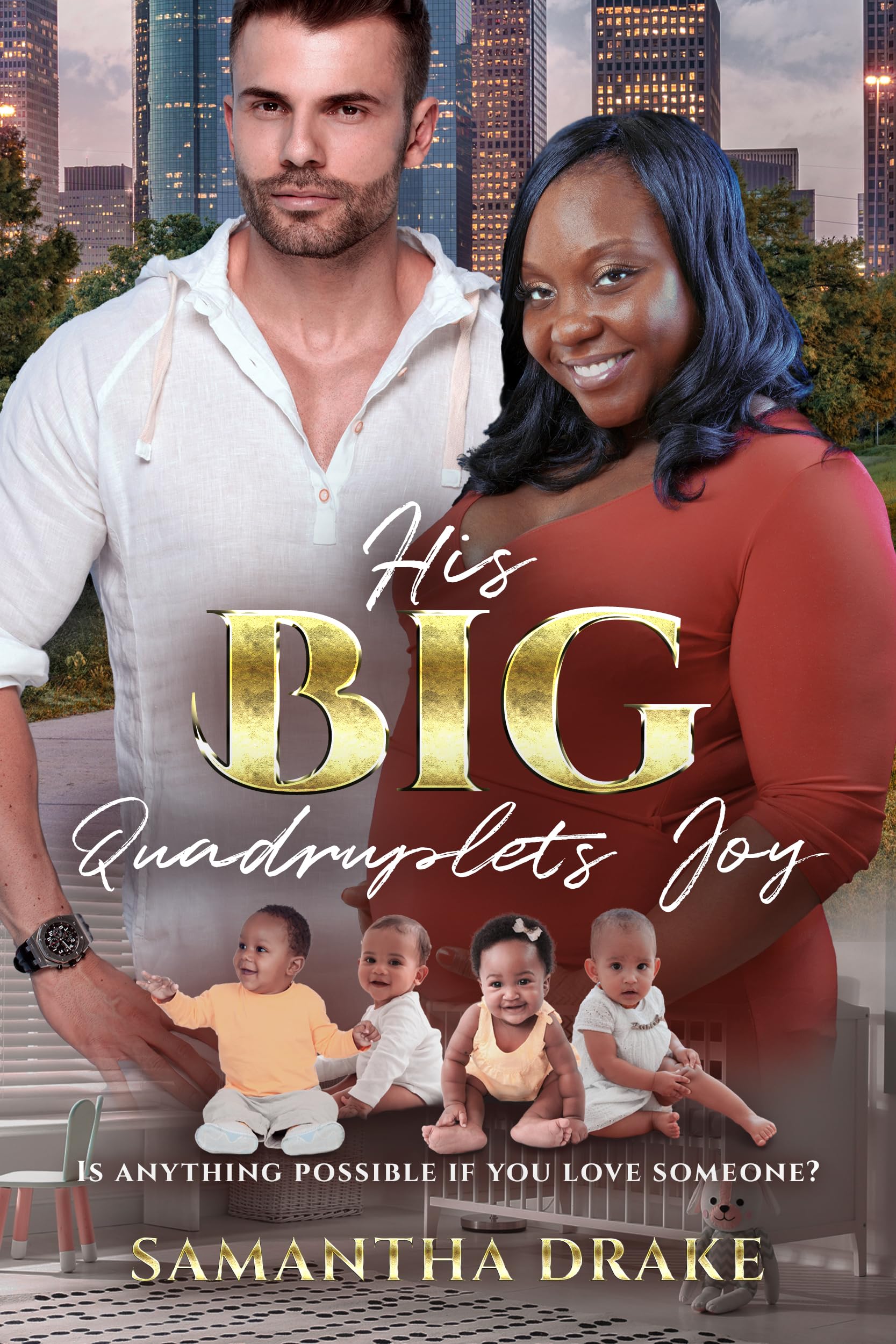 His Big, Quadruplets Joy (Plus Size Loving Billionaires #31)