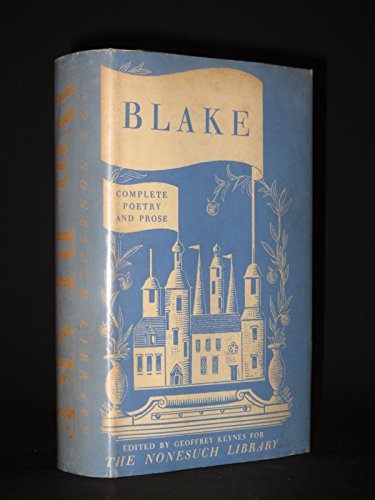 Complete Poetry and Prose of William Blake