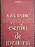 Escribo De Memoria.poesias....