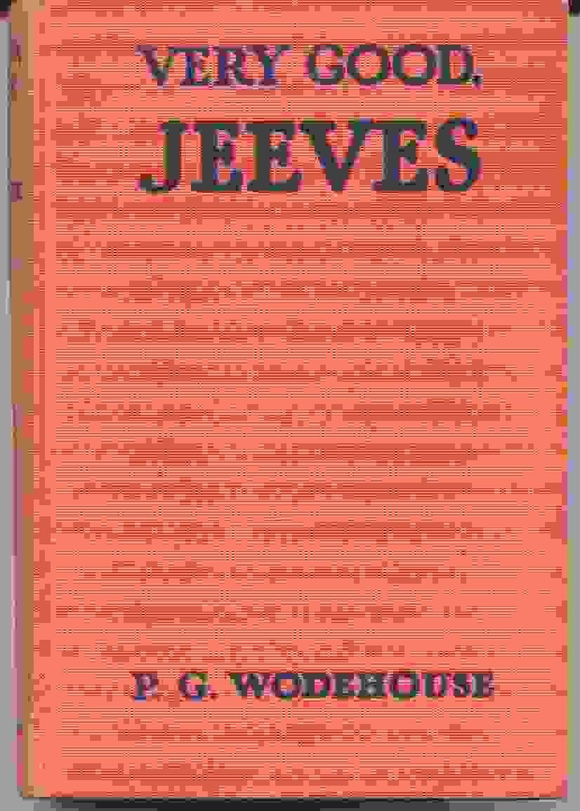 Very Good, Jeeves