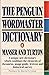 The Penguin Wordmaster Dictionary by MANSER MARTIN H. TURTON NIG...
