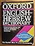 Oxford English-Hebrew Dictiona