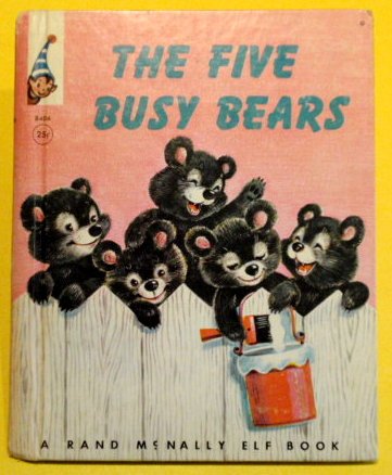 The five busy bears (Hardcover)