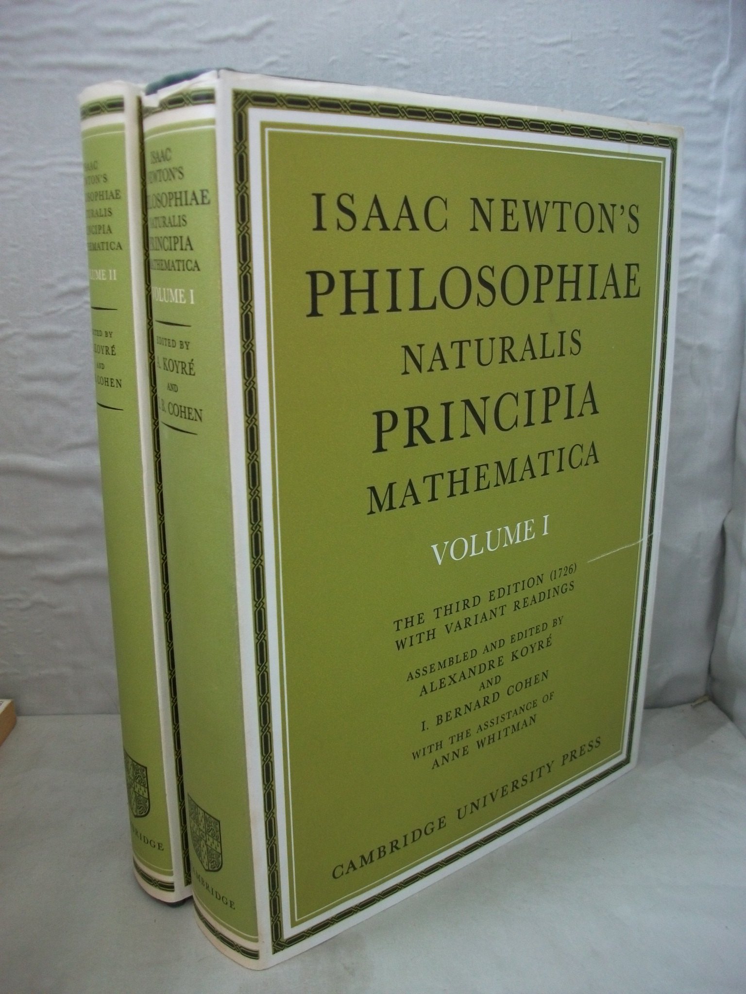 Isaac Newton's Philosophiae Naturalis Principia Mathematica: Volume 2: The Third Edition (1726) with Variant Readings