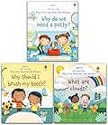 Very First Questions and Answers Collection 3 Books Set (Usborne Lift-the-flap)
