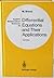 Differential Equations and Their Applications: An Introduction to Applied Mathematics (Problem Books in Mathematics) 3rd edition by Braun, M. (1991) Hardcover