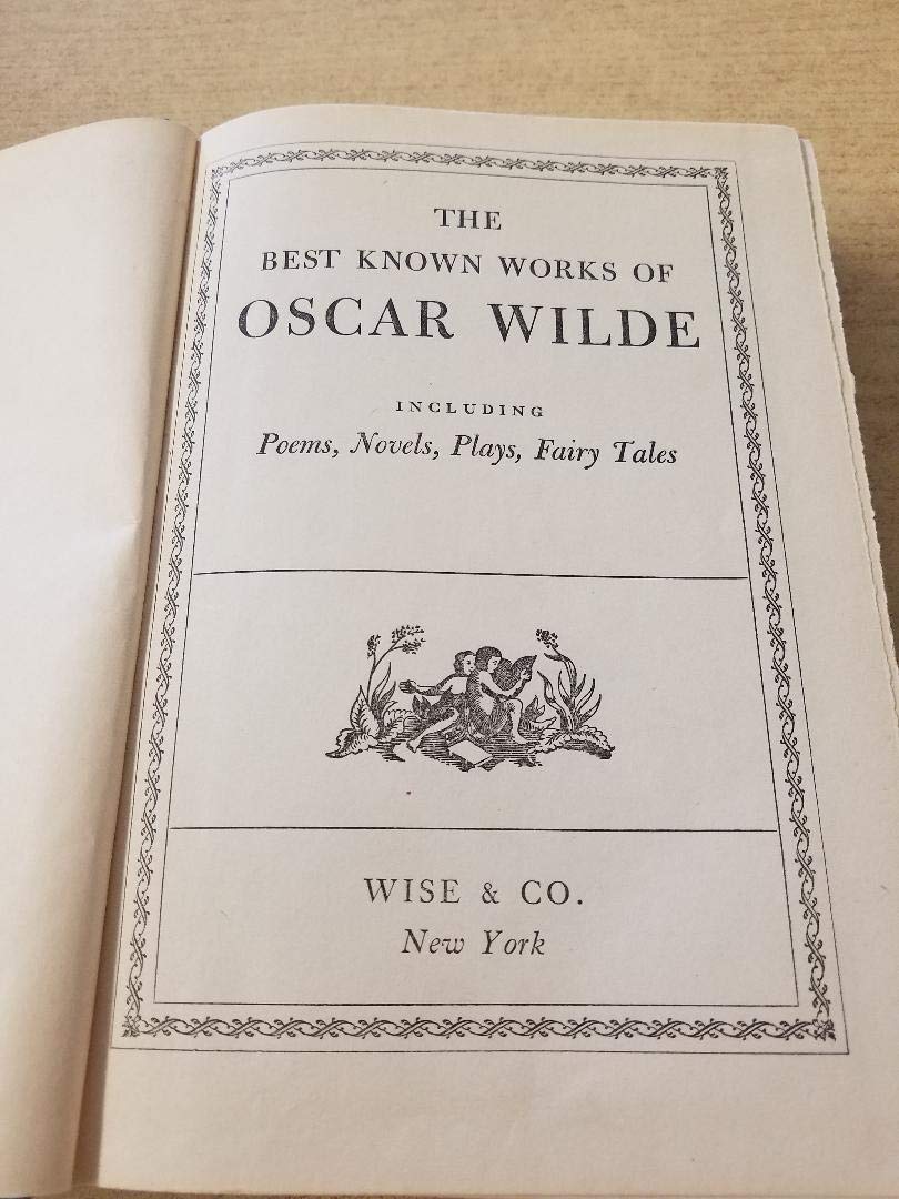 The Best Known Works of Oscar Wilde