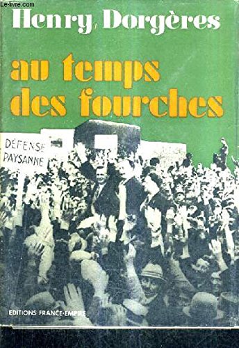Au temps des fourches (Paperback)