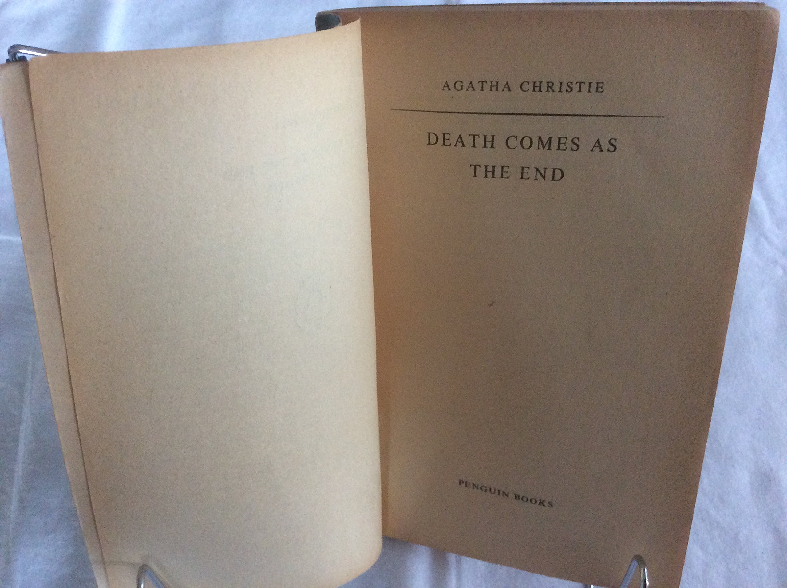 Death Comes as the End