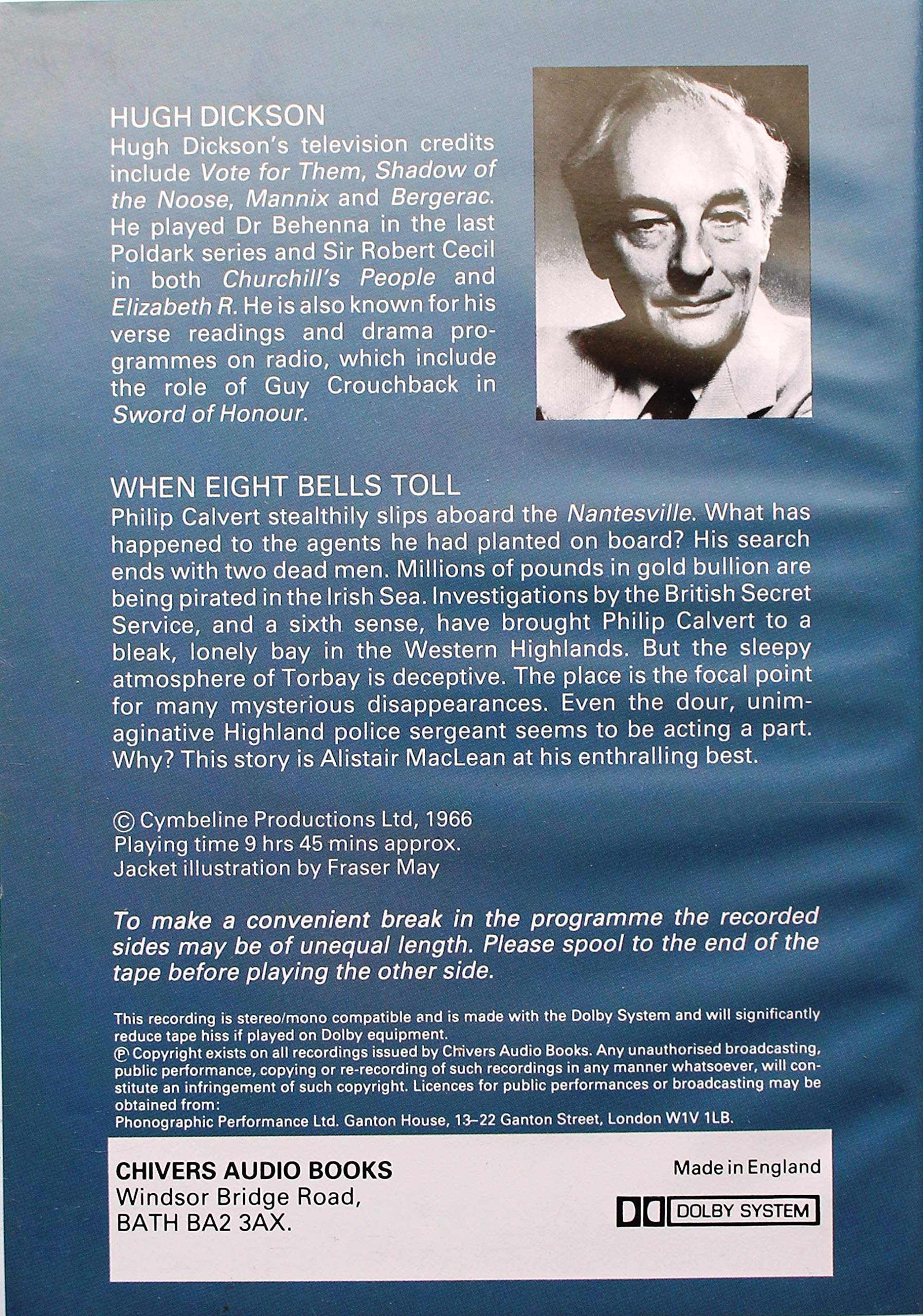 When Eight Bells Toll