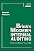 Brink's Modern Internal Auditing: A Common Body of Knowledge (Wiley Corporate F&A) by Robert R. Moeller (2016-01-05)