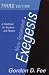 New Testament Exegesis: A Handbook for Students and Pastors(3rd Edition) by Gordon D. Fee(2004-03-08)