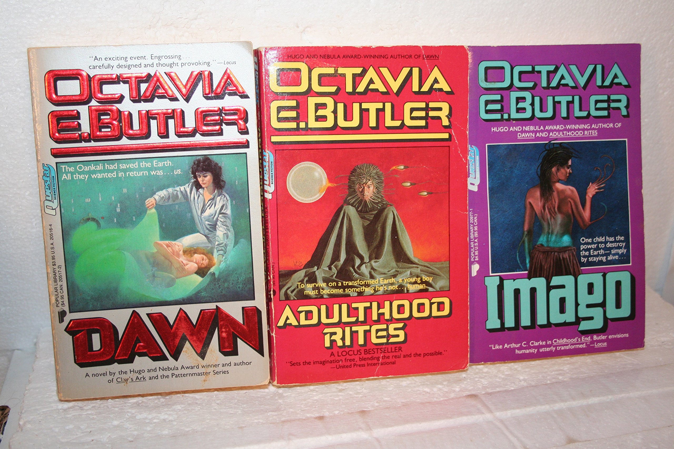 Octavia Butler's Xenogenesis Set: Dawn; Adulthood Rites; Imago