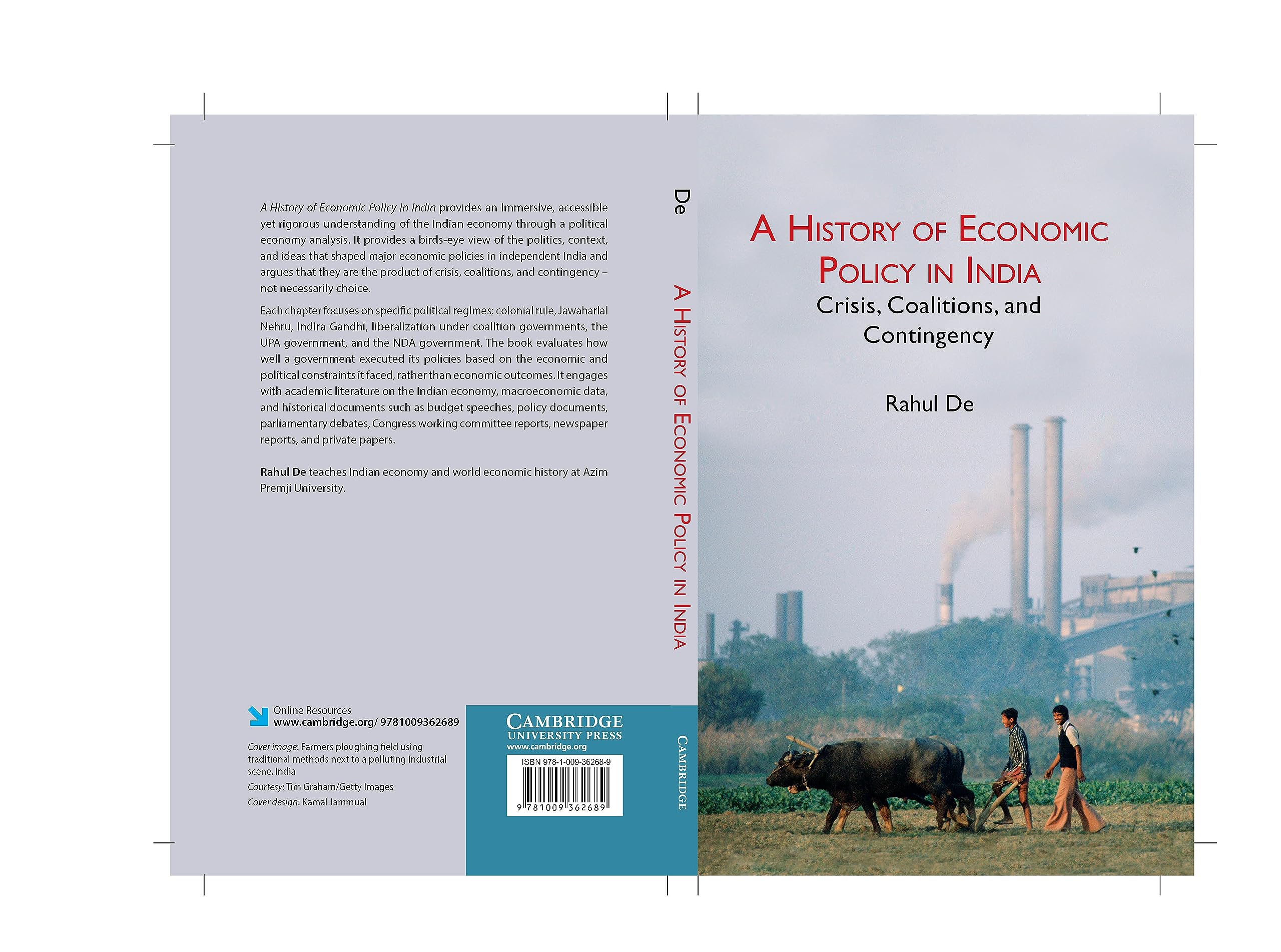 A History of Economic Policy in India (Paperback)