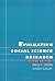 Evaluating Social Science Research by Paul C. Stern (1996-04-04)