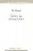 Sobre las Sensaciones: Edicion Bilingue (Serie Derecho) (Spanish Edition)