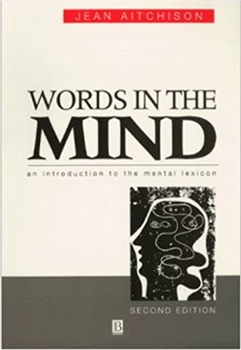 Words in the Mind by Jean Aitchison (1994-09-28)