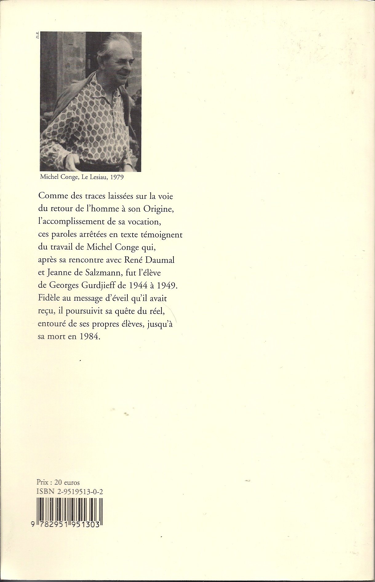 Sur le chemin de l'octave de l'homme: Témoignage d'un élève de G.I. Gurdjieff (Paperback)