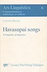 Havasupai Songs: A Linguistic Perspective
