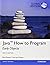 Java How To Program (early objects): Global Edition by Harvey Deitel (3-Oct-2014) Paperback
