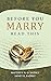 Before You Marry: Read This