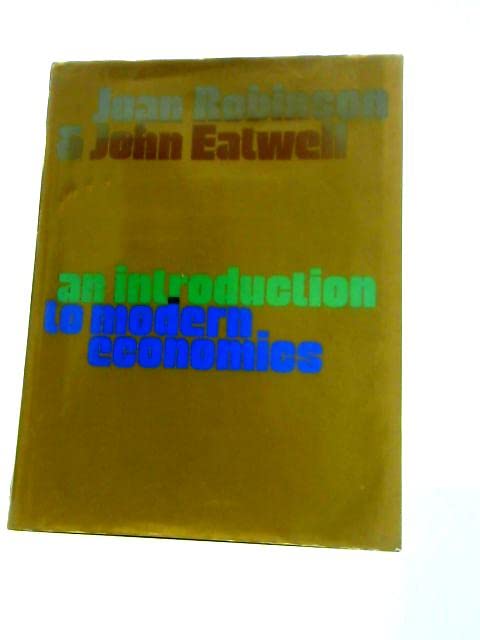 An introduction to modern economics (Hardcover)
