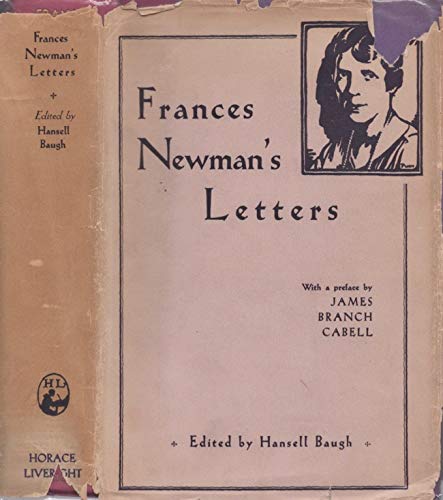 Frances Newman's Letters (Hardcover)