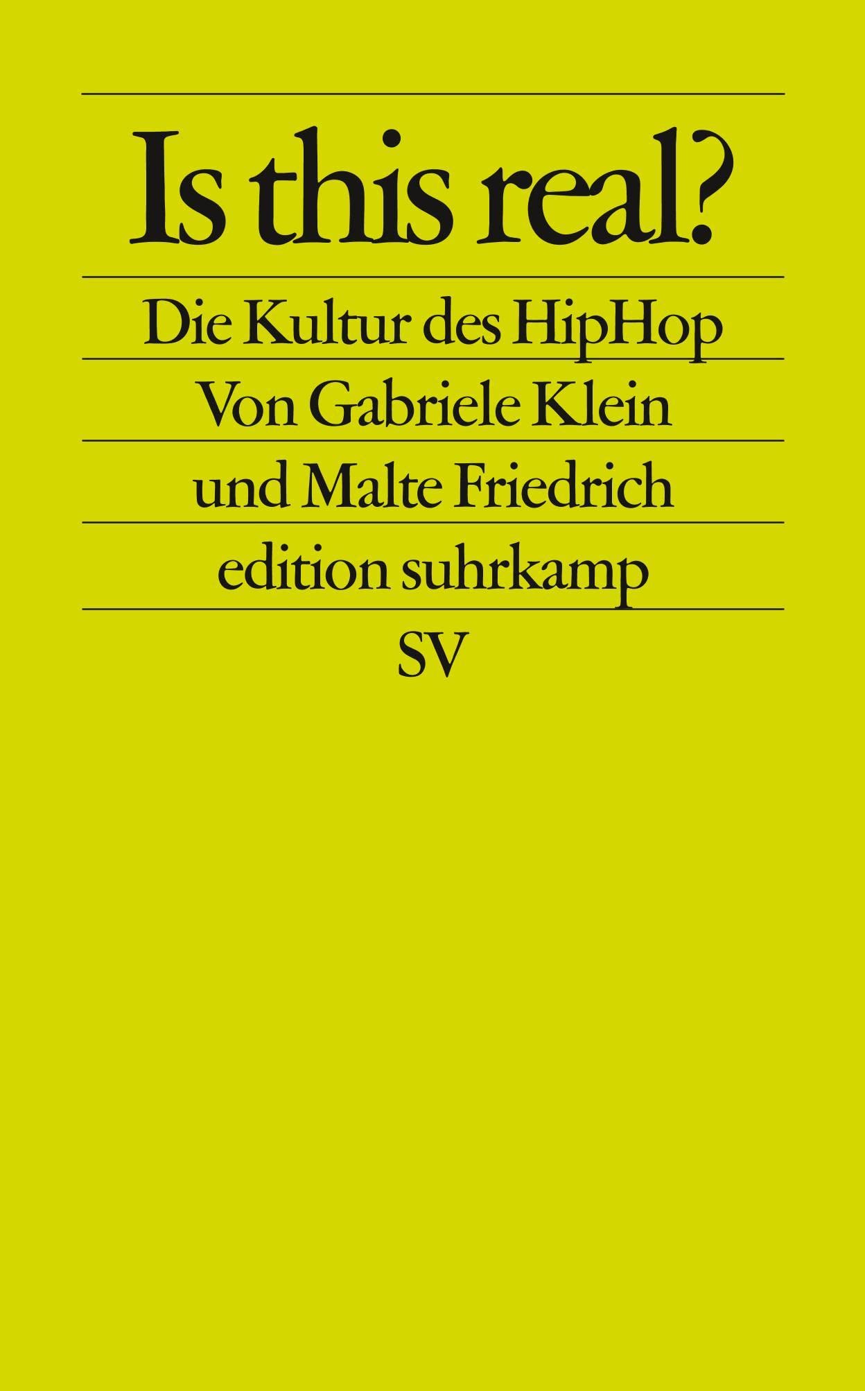 Is this real? : Die Kultur des HipHop (Paperback)