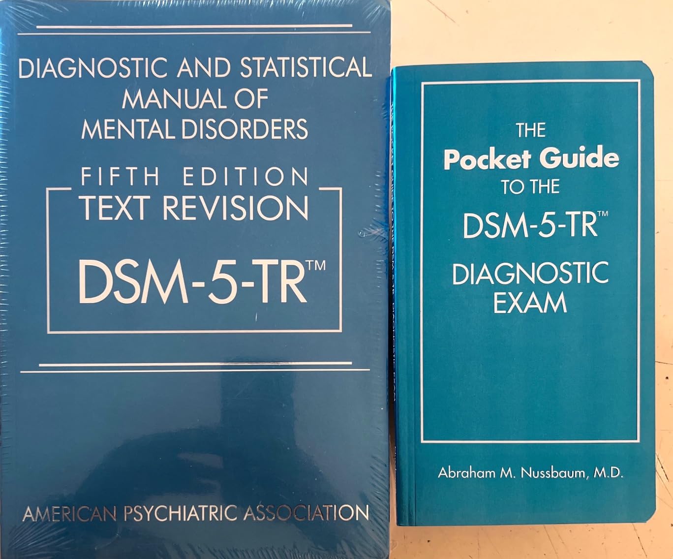 DSM 5 tr Diagnostic and Statistical Manual of Mental Disorders and DSM 5 tr POCKET GUIDE (Perfect Paperback)