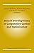 Recent Developments in Cooperative Control and Optimization (Cooperative Systems) (2003-12-31)