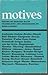 Motives: 46 contemporary German authors discuss their life and work