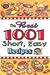 The Best 1001 Short, Easy Recipes