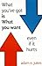 What You've Got Is What You Want - Even If It Hurts by Adam E. Jukes (2016-06-28)
