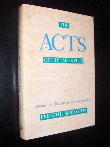 The Acts of the Apostles: An Introduction and Commentary (Hardcover)
