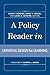 A Policy Reader in Universal Design for Learning Paperback November 30, 2009